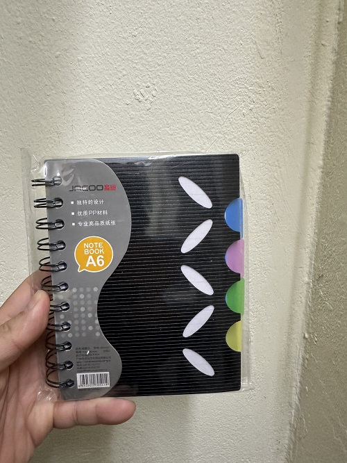 Sổ Lò Xo A6 Kẻ Ngang - JACOO J50-560