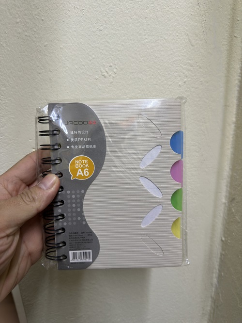 Sổ Lò Xo A6 Kẻ Ngang - JACOO J50-560