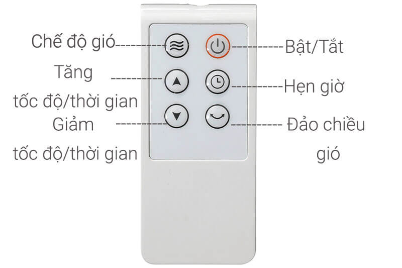 Quạt đứng Midea FS40-15DR