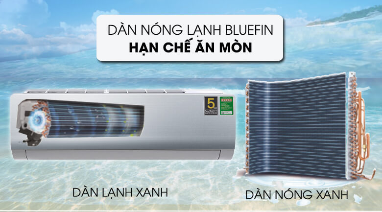 Blue Fin -  Điều hòa Aqua Inverter 1HP AQA-KCRV9WNZ