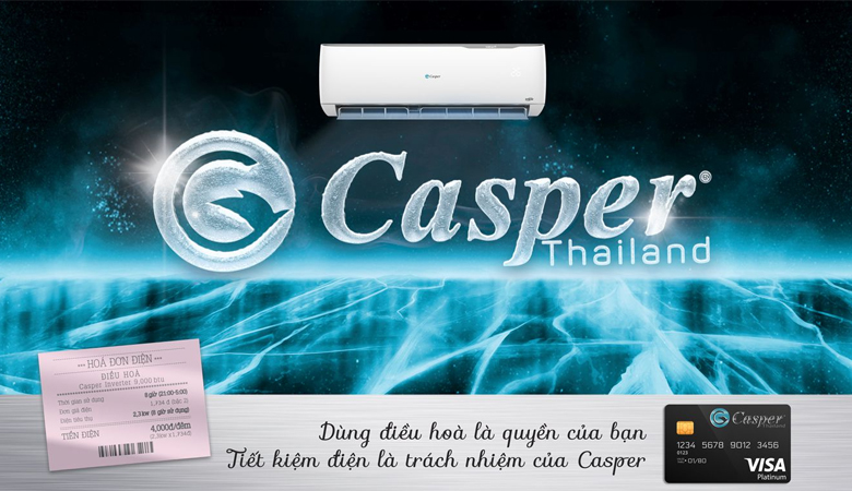 Công nghệ i-Saving tiết kiệm điện năng Điều hòa Casper 12000 BTU Inverter GC-12TL22 1 chiều