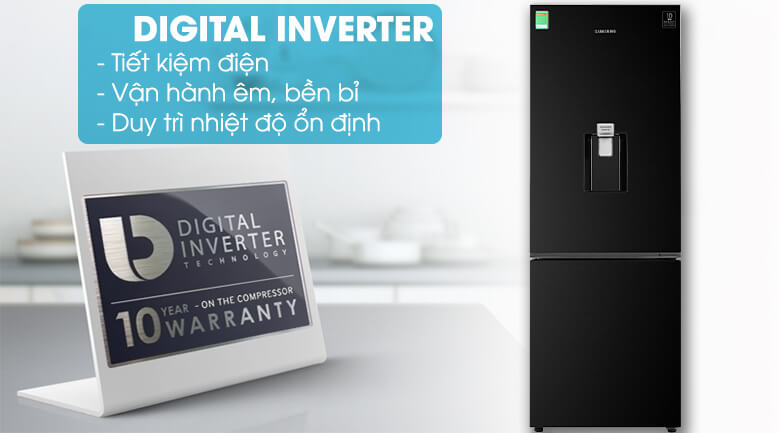 Tủ lạnh Samsung RB30N4170BU/SV 307 lít Công Nghệ Digital Inverter