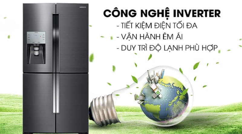 Trang bị công nghệ Digital Inverter hiện đại - Tủ lạnh Samsung Inverter 299 lít RT29K5532DX/SV