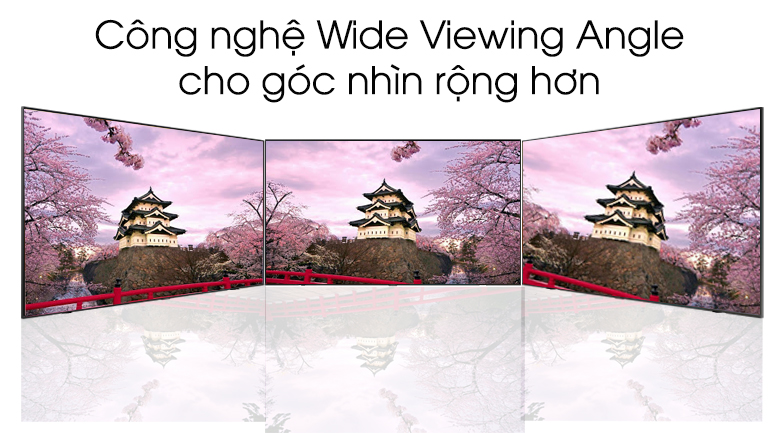 Công nghệ Wide Viewing Angle Samsung Smart Tivi 4K 65 Inch QA65Q60T