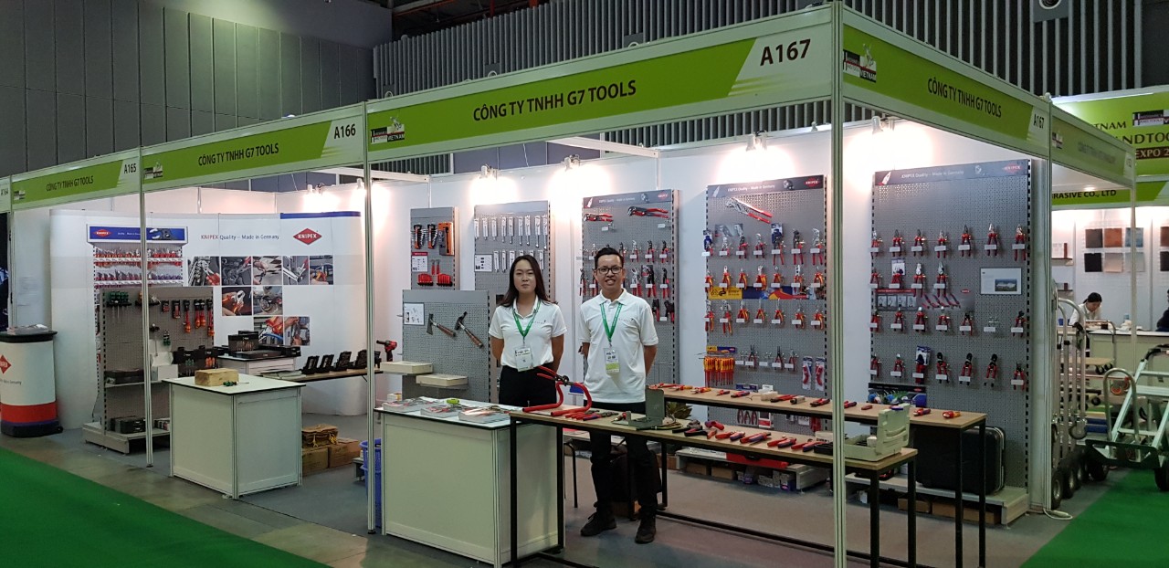 G7 TOOLS THAM GIA TRIỂN LÃM VỀ DỤNG CỤ CẦM TAY TẠI SECC, QUẬN 7