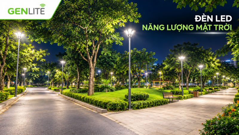 Đèn LED năng lượng mặt trời: Cấu tạo, tiêu chí chọn và giải pháp
