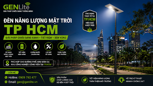 Đèn Năng Lượng Mặt Trời TP HCM: Kinh Nghiệm Chọn Đèn Và Nhà Cung Cấp Uy Tín