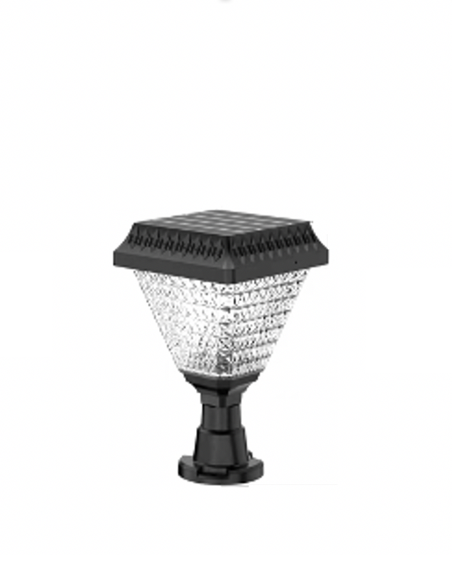 Gate top square small Solar PL