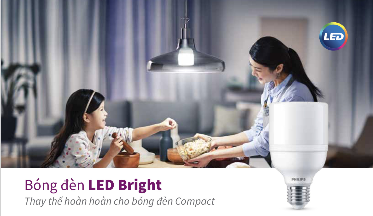 LED bulb LED Bright 17W