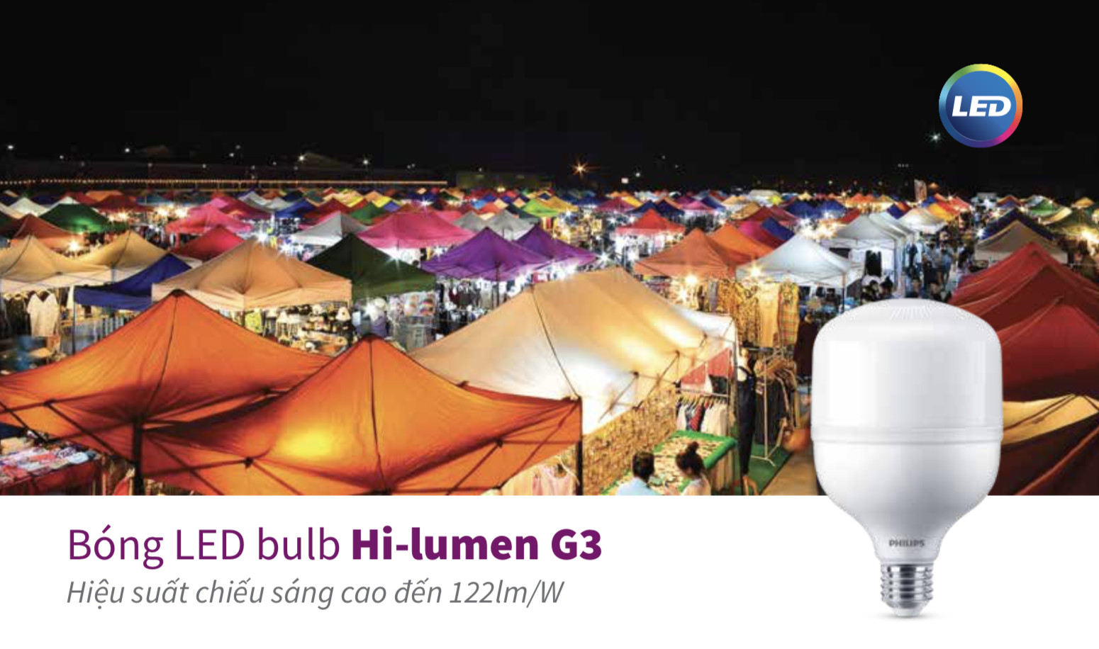 LED bulb Hi-lumen G3 40W