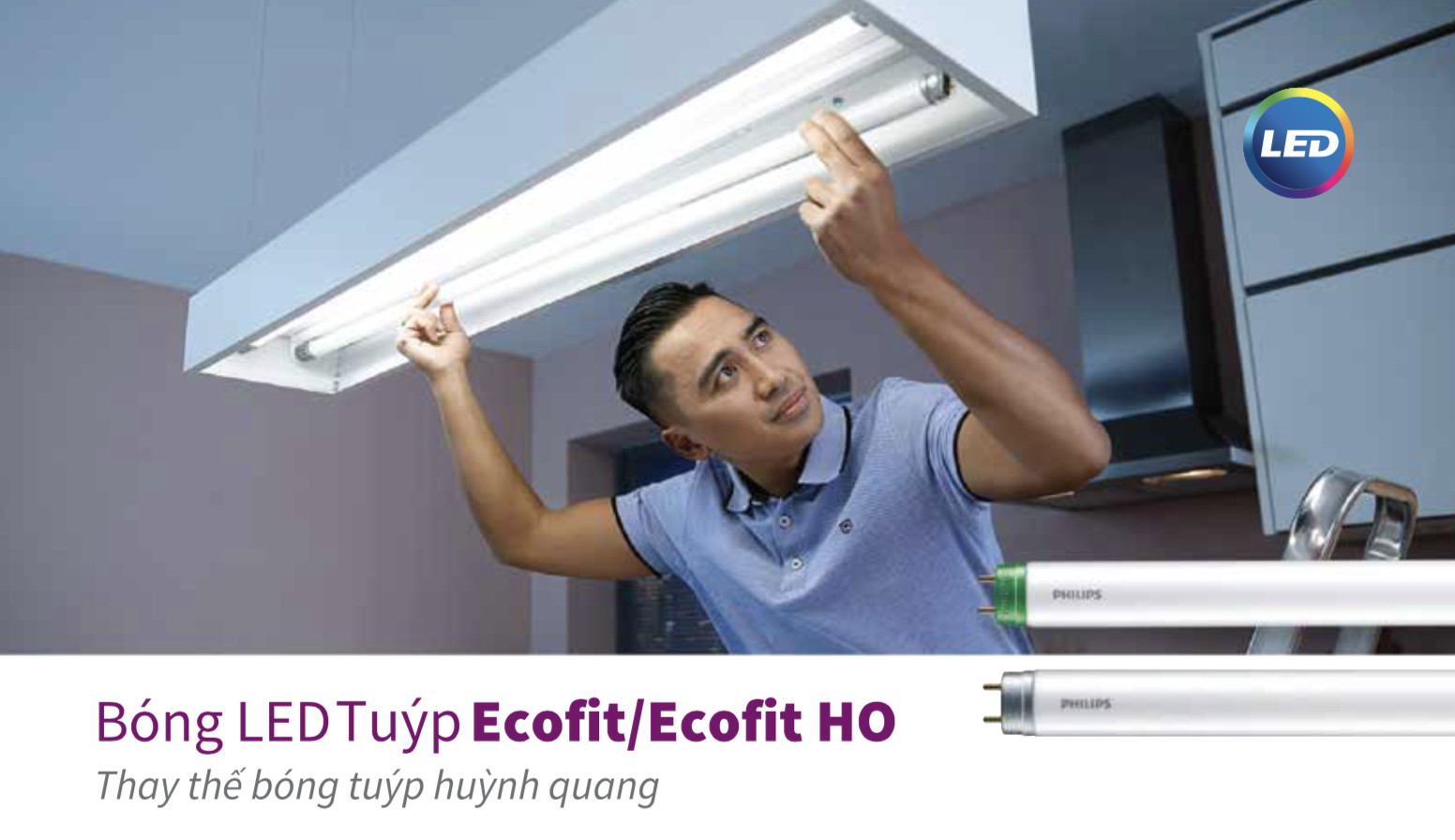 LED Tuýp Ecofit/Ecofit HO 10W
