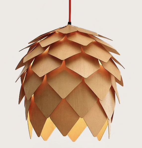 Wooden Pendant Light WL05