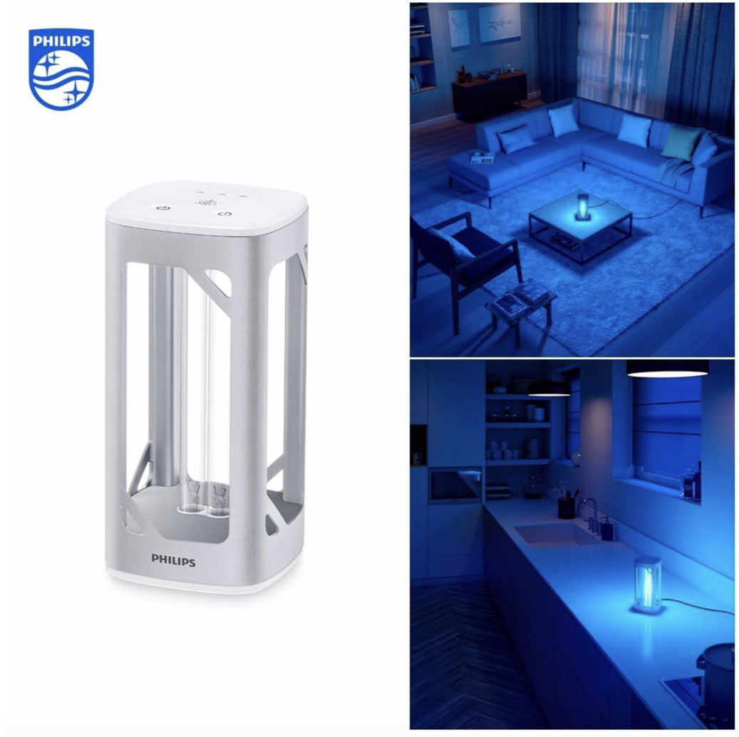 UVC disinfection desk lamp