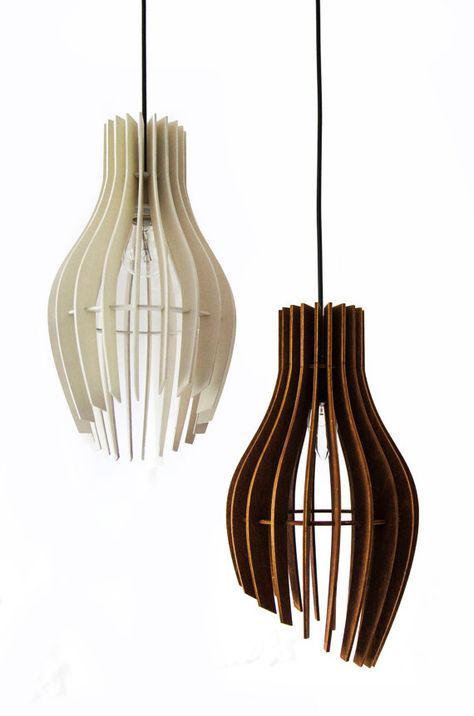 Wooden Pendant Light WL04