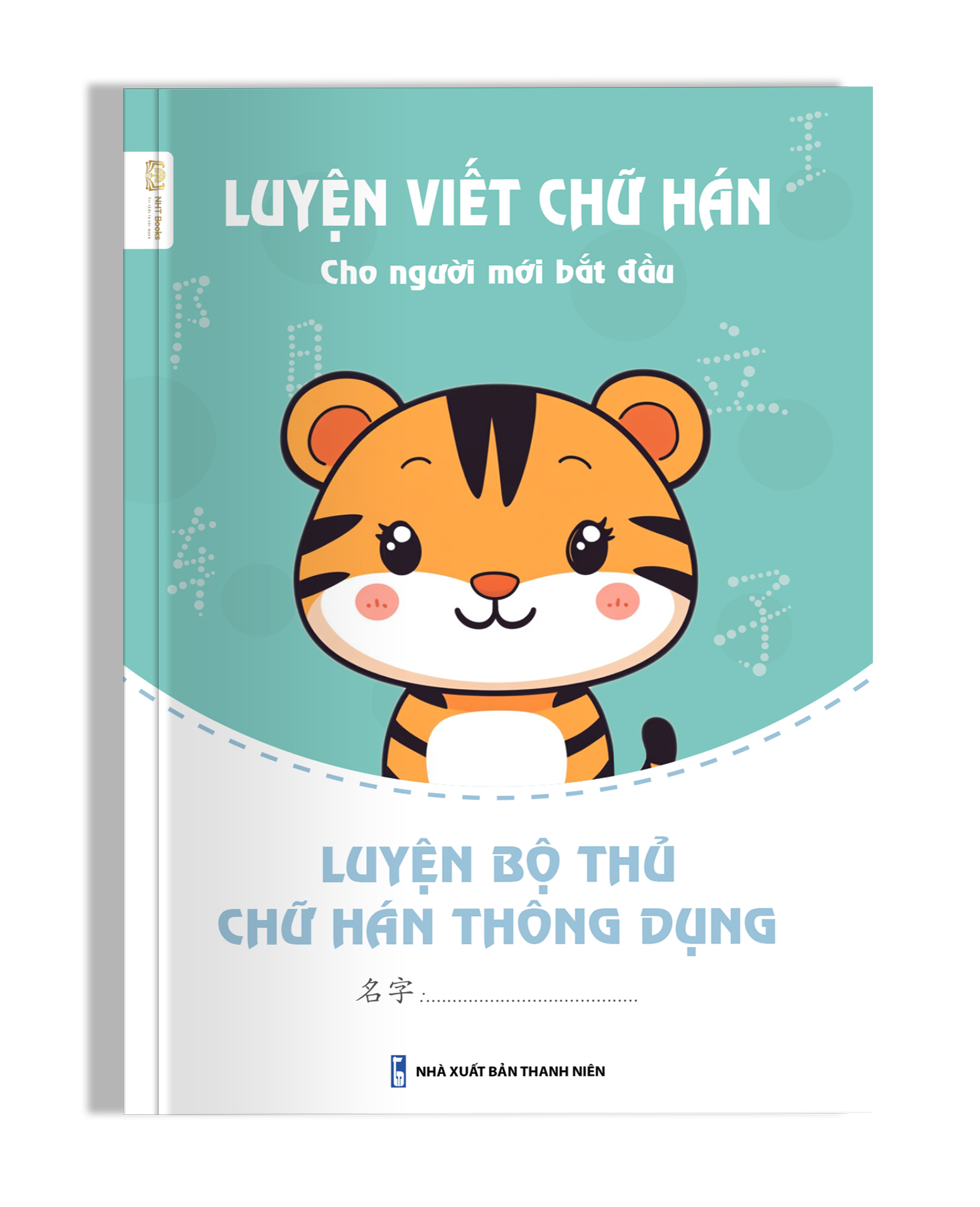 Combo 3 vở luyện viết nét chữ Hán cơ bản NHT Books + 1 bút10 ngòi bay màu
