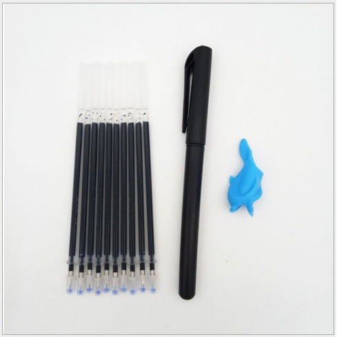 Bộ bút mực tự bay màu sau 5 -10 phút - Luyện viết thư pháp bút cứng, chữ mẫu vở in chìm , viết vở chữ nôm, tiếng Trung