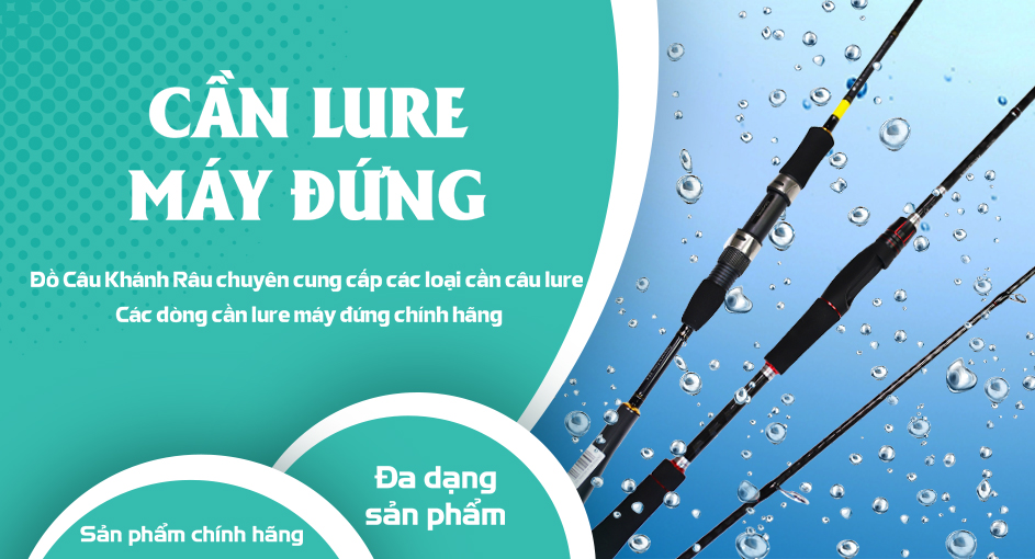 Cần Lure Máy Đứng