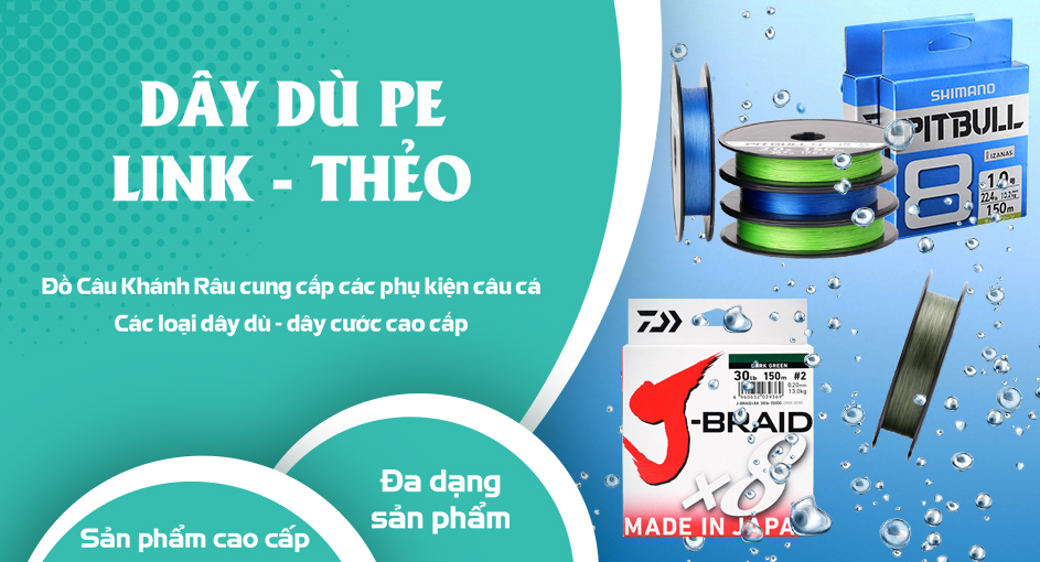 Dây Dù PE Link / Thẻo