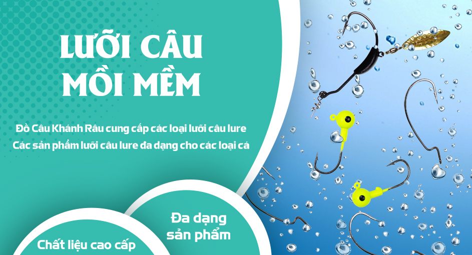 Lưỡi Câu Mồi Mềm