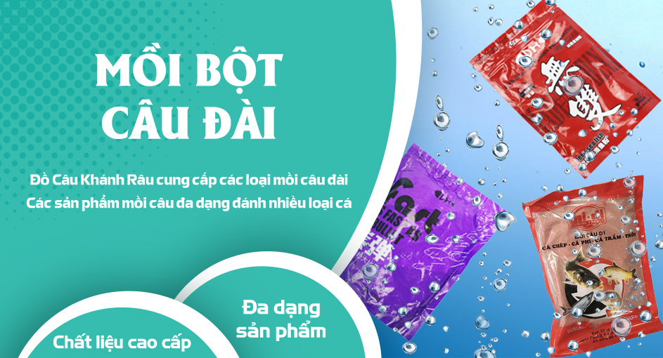 Mồi Bột Câu Đài
