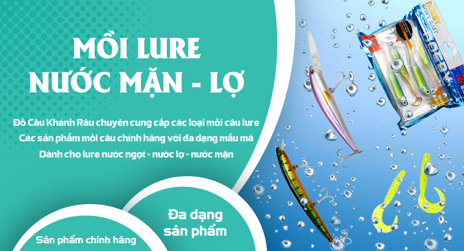 Mồi Lure Nước Mặn / Lợ