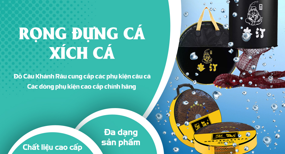 Rọng Đựng Cá - Xích Cá