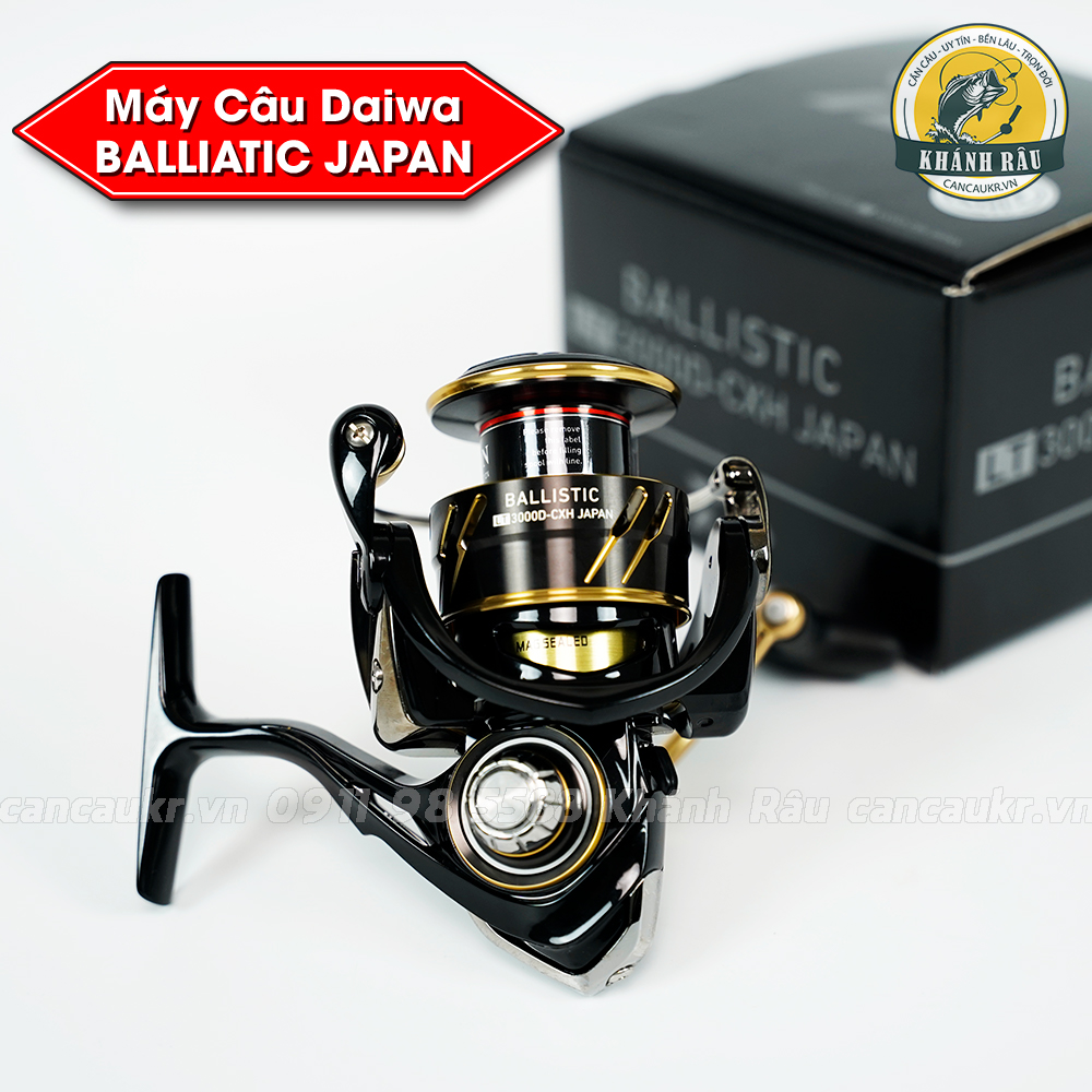 Máy Câu Daiwa BALLIATIC JAPAN Đồ Câu Khánh Râu | Cần Câu, Máy Câu, Phụ Kiện  Câu Cá Chính Hãng