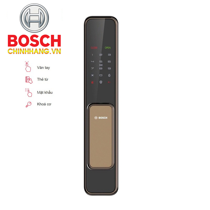 Khóa Cửa Vân Tay Nhận Diện Gương Mặt BOSCH EL600B Gold - 35 Khóa Cửa Vân Tay Nhận Diện Gương Mặt BOSCH EL600B Gold - 34