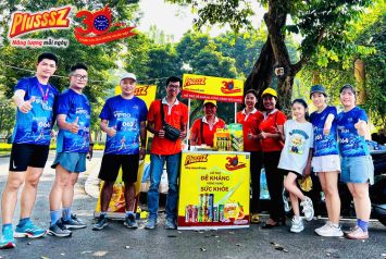 Sự kiện Viên sủi PLUSSSZ tổ chức uống thử tại Công Viên Thống Nhất ngày 6/10/2024