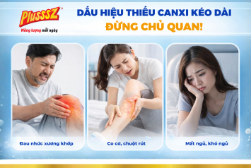 DẤU HIỆU THIẾU CANXI KÉO DÀI – ĐỪNG CHỦ QUAN!