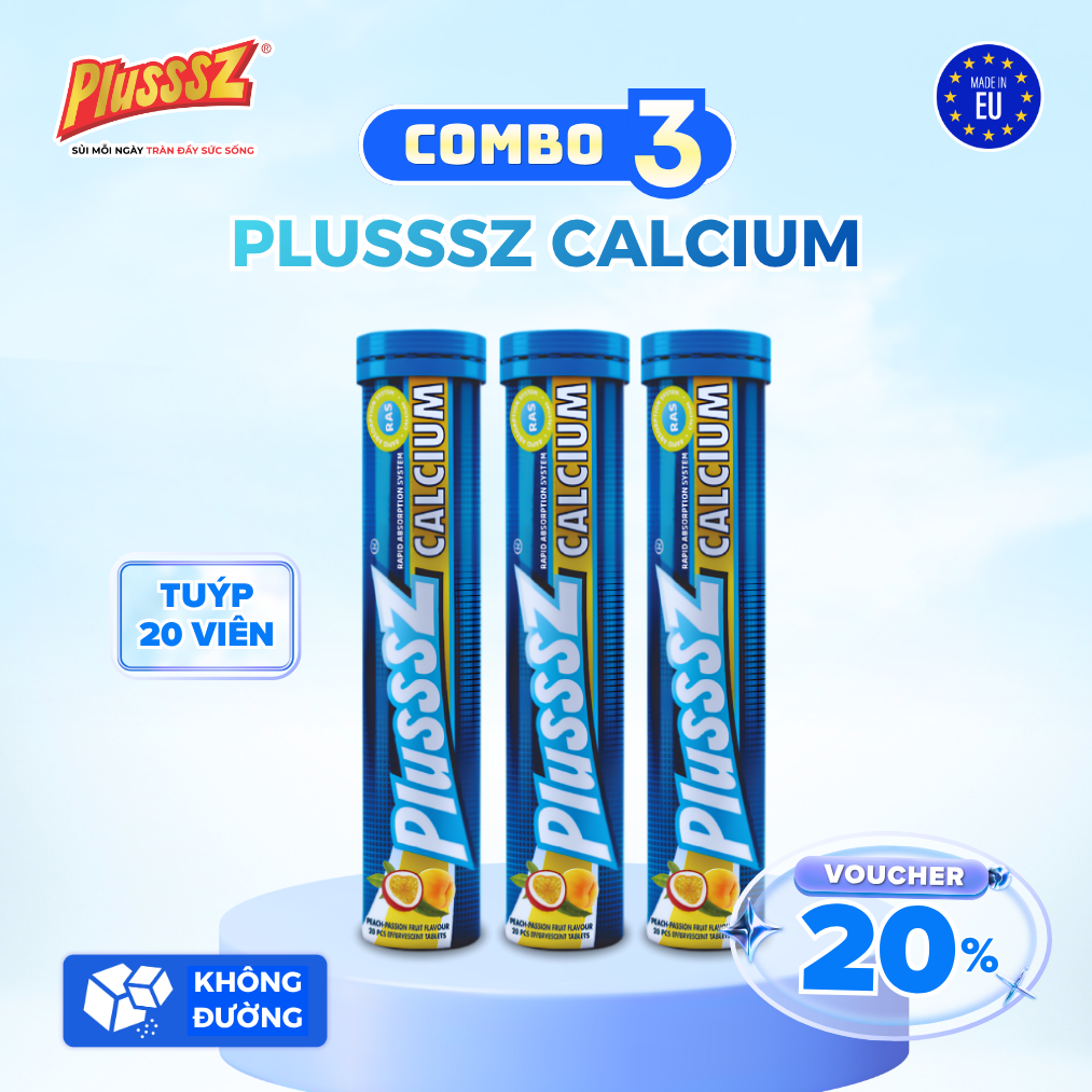COMBO 3 TUÝP PLUSSSZ CALCIUM