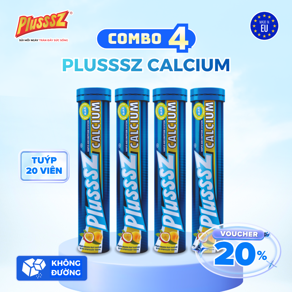 COMBO 4 TUÝP PLUSSSZ CALCIUM