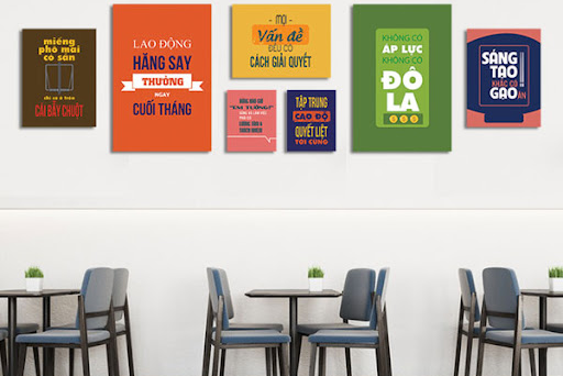 Bật mí 101 mẫu tranh văn phòng cho các phòng ban tại nơi làm việc