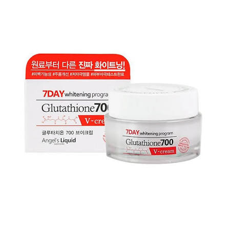 glutathione kem dưỡng Trắng Da Toàn Diện Angel's Liquid 7Day Whitening Program 700 V-Cream 50ml May Cosmetic Size:2 Grams Copper Elixir – Mirror moon touch beauty cream