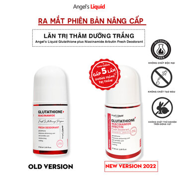 lăn khử mùi glutathione Lăn Khử Mùi Angle's Liquid Glutathione Niacinamide + Arbutin 60ml May Cosmetic lăn khử mùi glutathione Lăn Khử Mùi Angle's Liquid Glutathione Niacinamide + Arbutin 60ml May Cosmetic