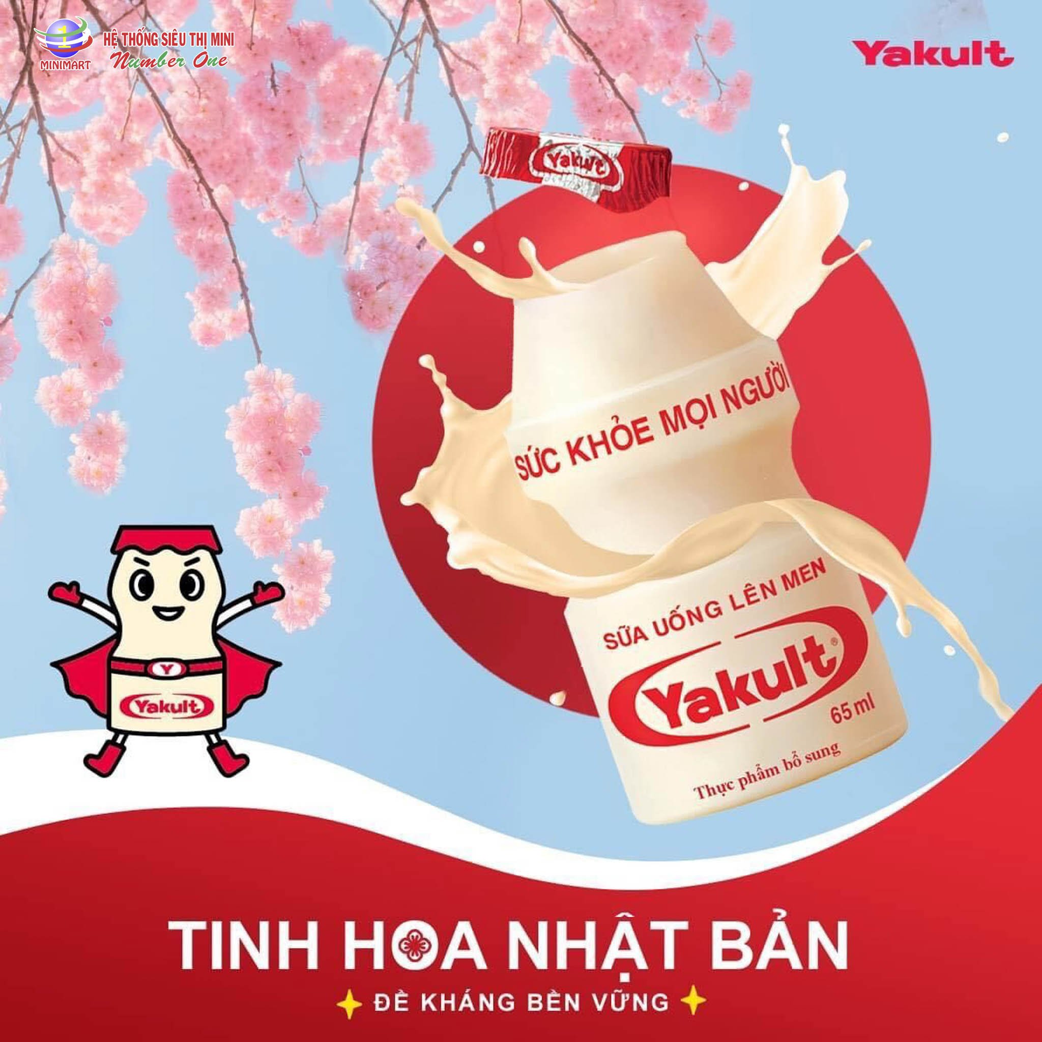 SỮA UỐNG LÊN MEN YAKULT - VÌ SỨC KHỎE CỦA BẠN