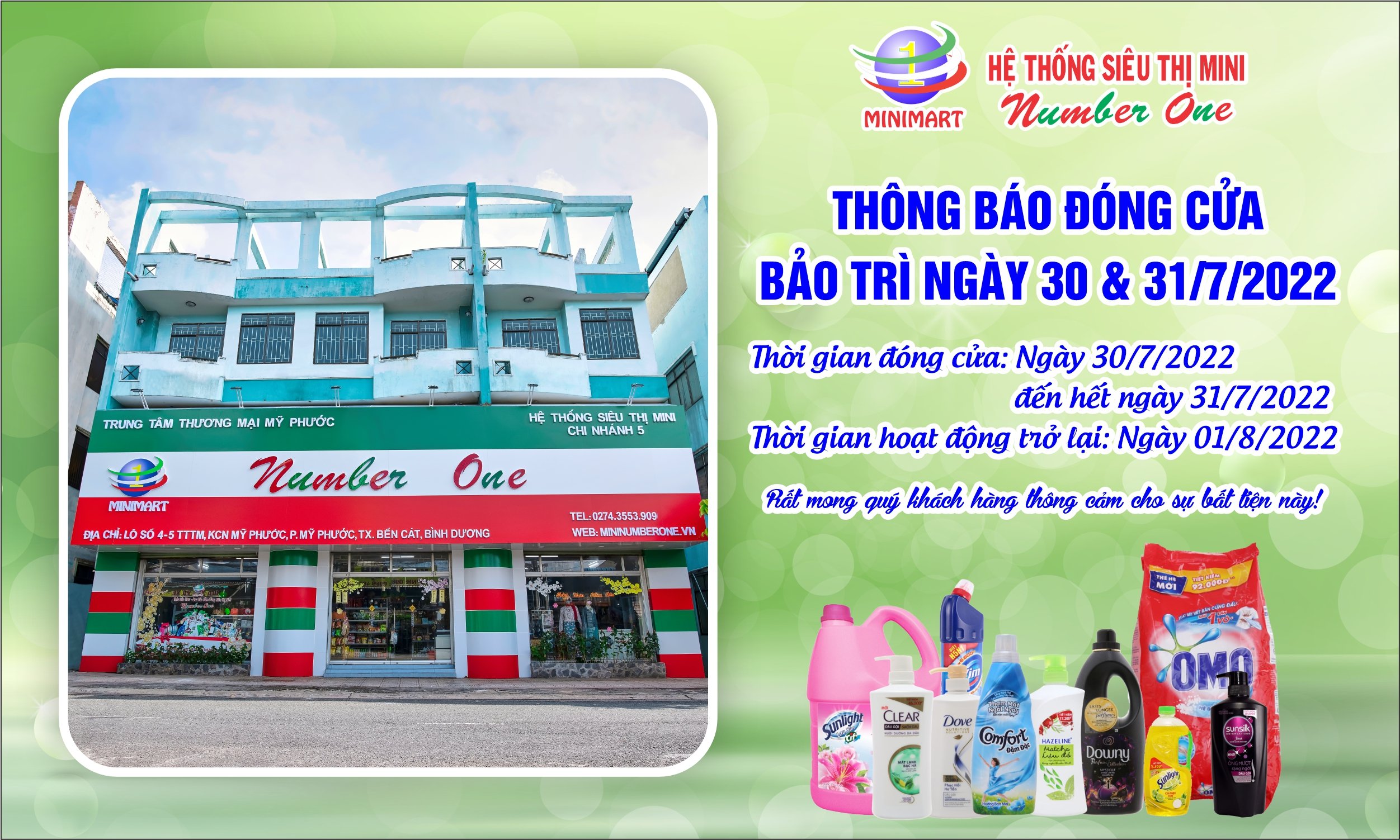 THÔNG BÁO ĐÓNG CỬA BẢO TRÌ NGÀY 30 & 31/7/2022