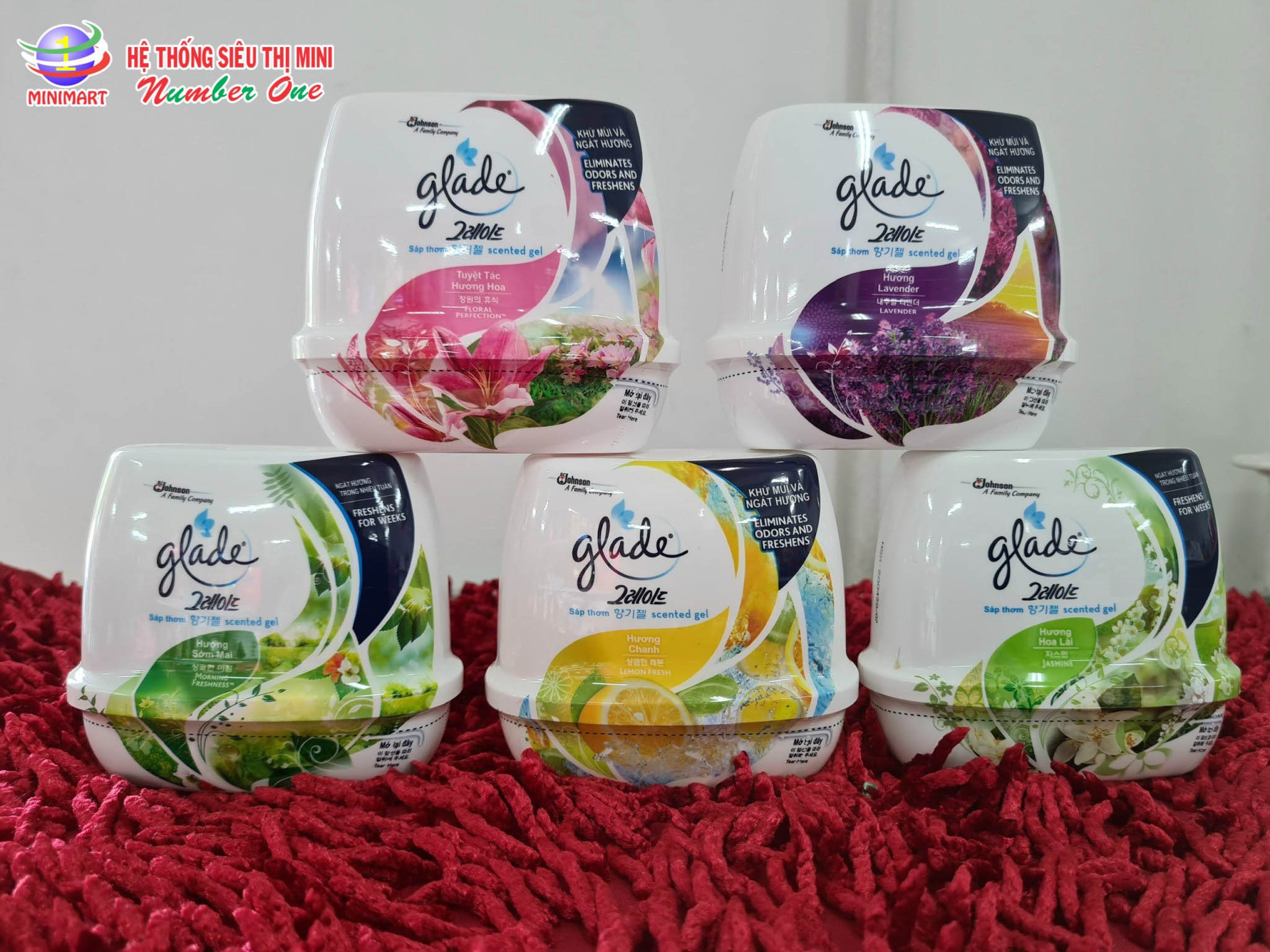 Sáp thơm Glade - Xịt thơm Daily Fresh - Lan tỏa hương thơm đến mọi nhà