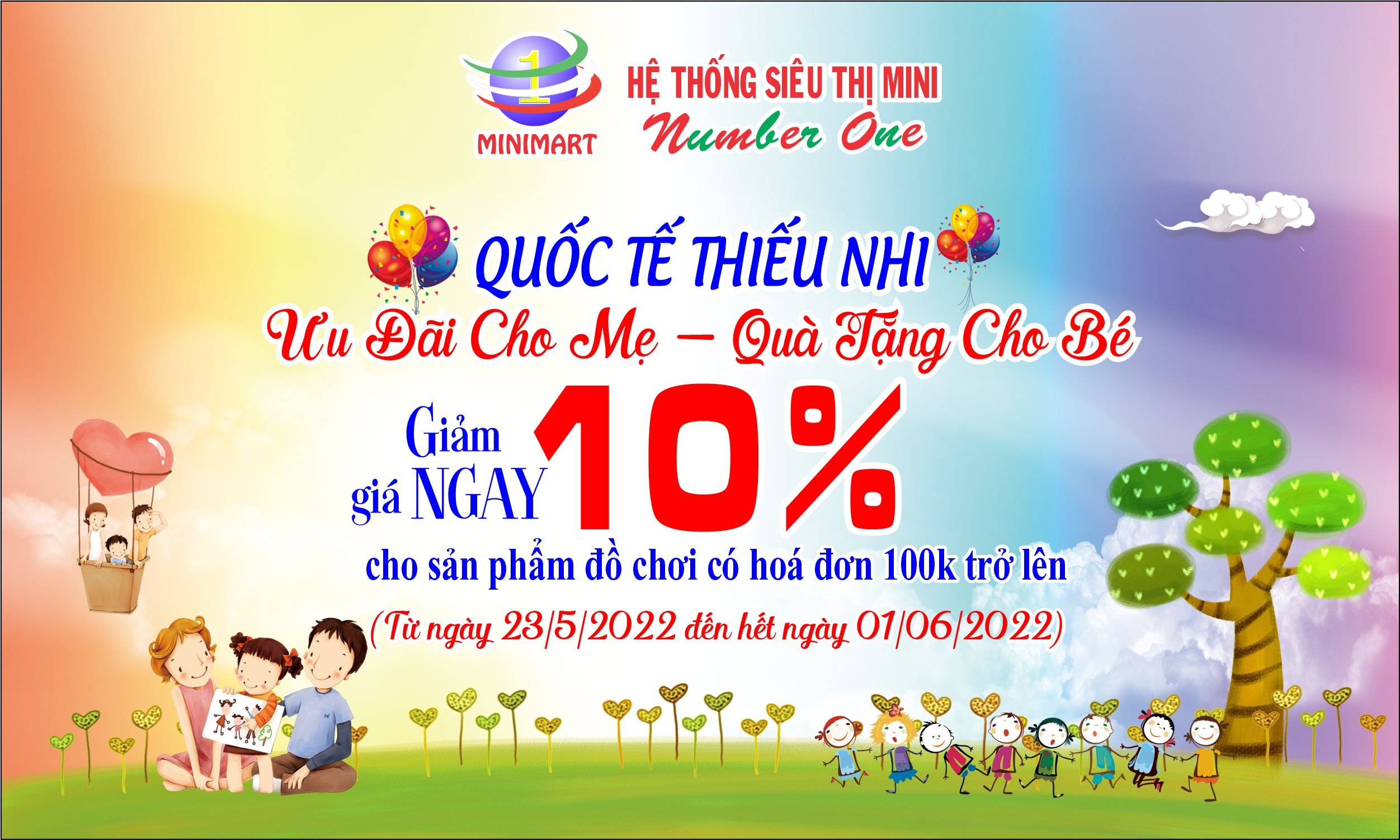 Ngày cuối săn sale mừng Quốc tế Thiếu nhi