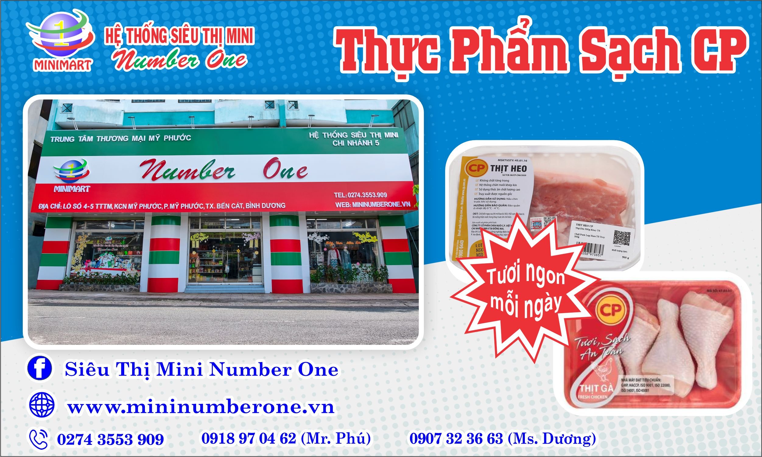 THỰC PHẨM SẠCH CP - TƯƠI NGON MỖI NGÀY