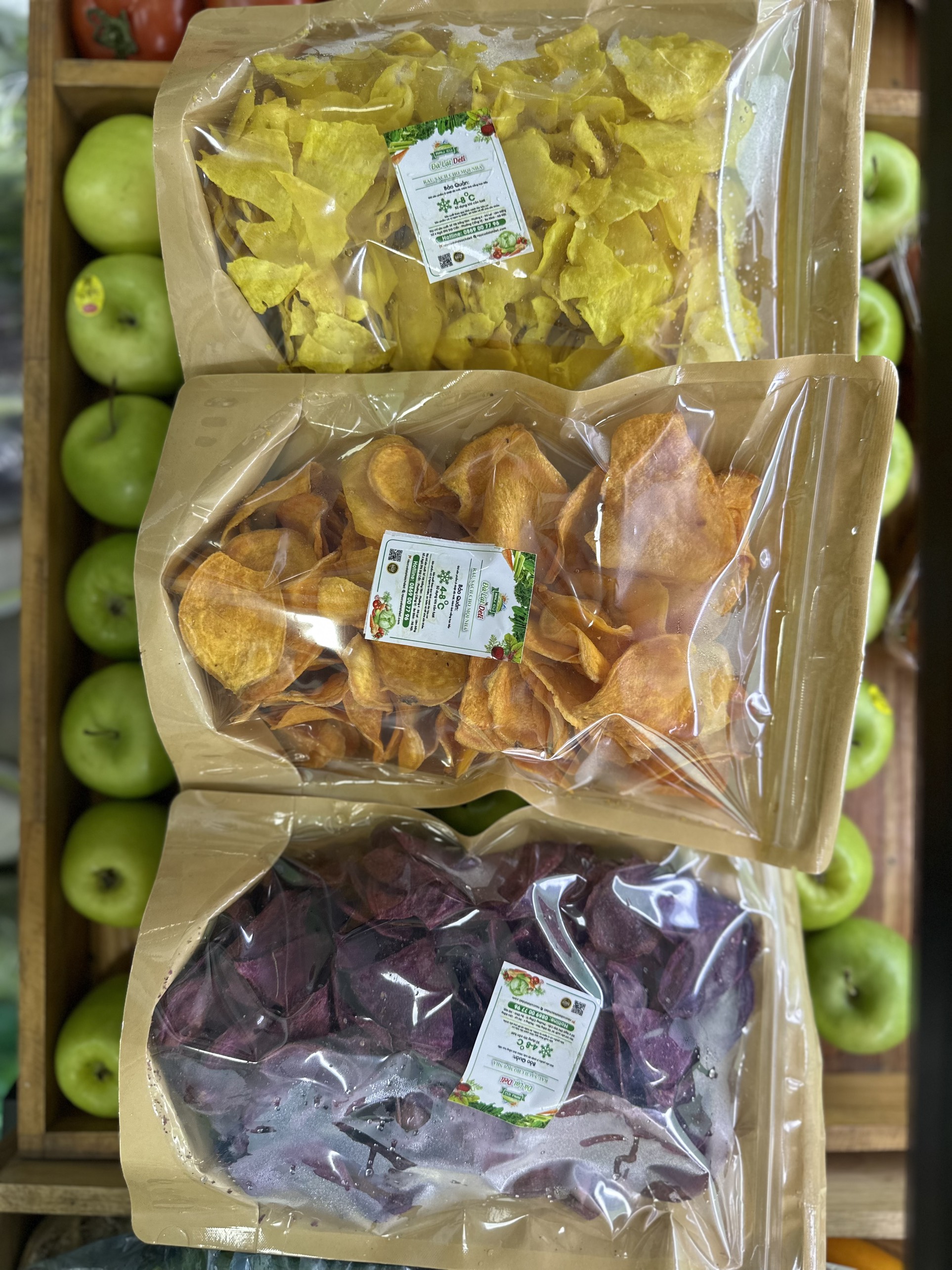 Khoai Tím Sấy Khô 500gr