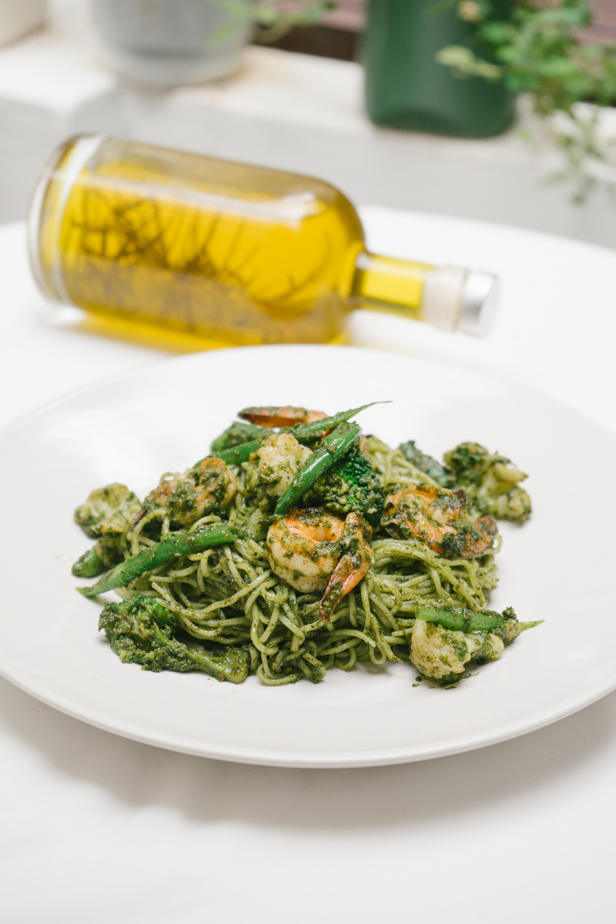 Pesto Vegetable Noodles