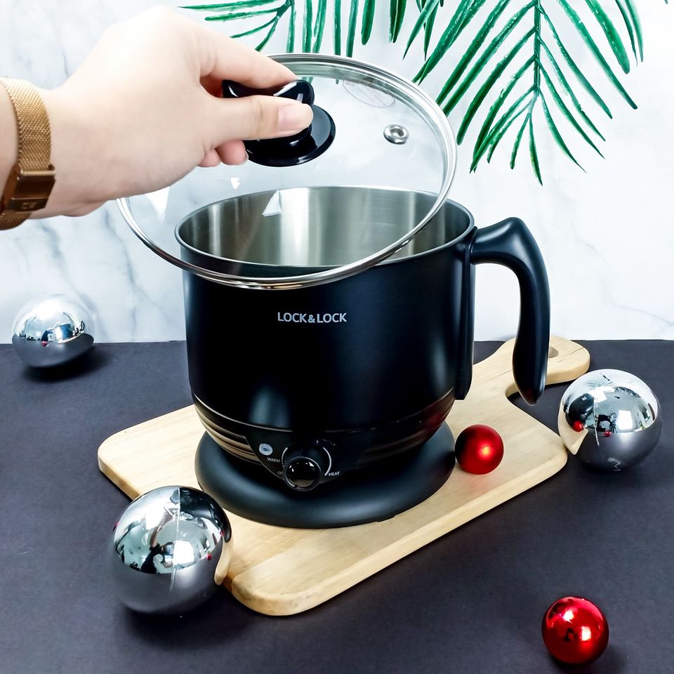 Nồi điện đa năng Lock&Lock Multi Pot 1.2L EJP316BLK