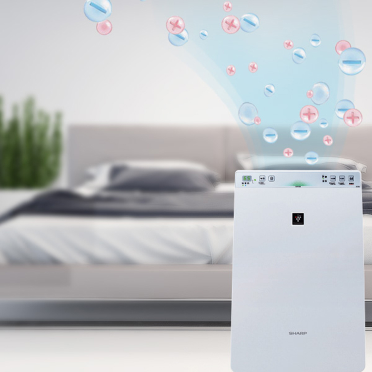 Máy lọc không khí kết hợp tạo ẩm Sharp KC-F30EV-W- Hàng chính hãng