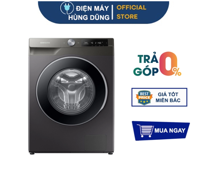  Máy giặt Samsung AI Inverter 9 kg WW90TP44DSB/SV