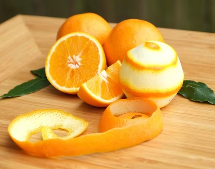 Vỏ cam chứa tinh dầu khử khuẩn