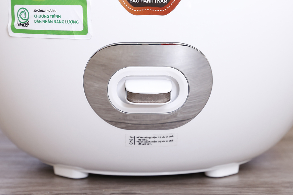 Nồi cơm điện mini Sharp 0.72 lít KS-A08V - Hàng chính hãng (Giao màu ngẫu nhiên Đỏ, Trắng)