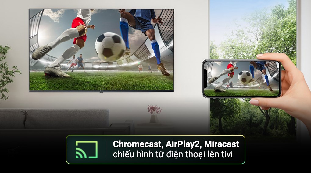 Google Tivi QLED Hisense 4K 55 inch 55Q6N