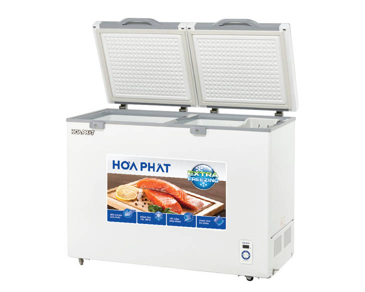 Tủ đông Hòa Phát HPF AD6352.T1 - 2 cánh 1 ngăn đông , cánh kính cường lực