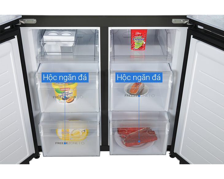 Tủ lạnh Aqua Inverter 469 lít AQR-M536XA(GB)